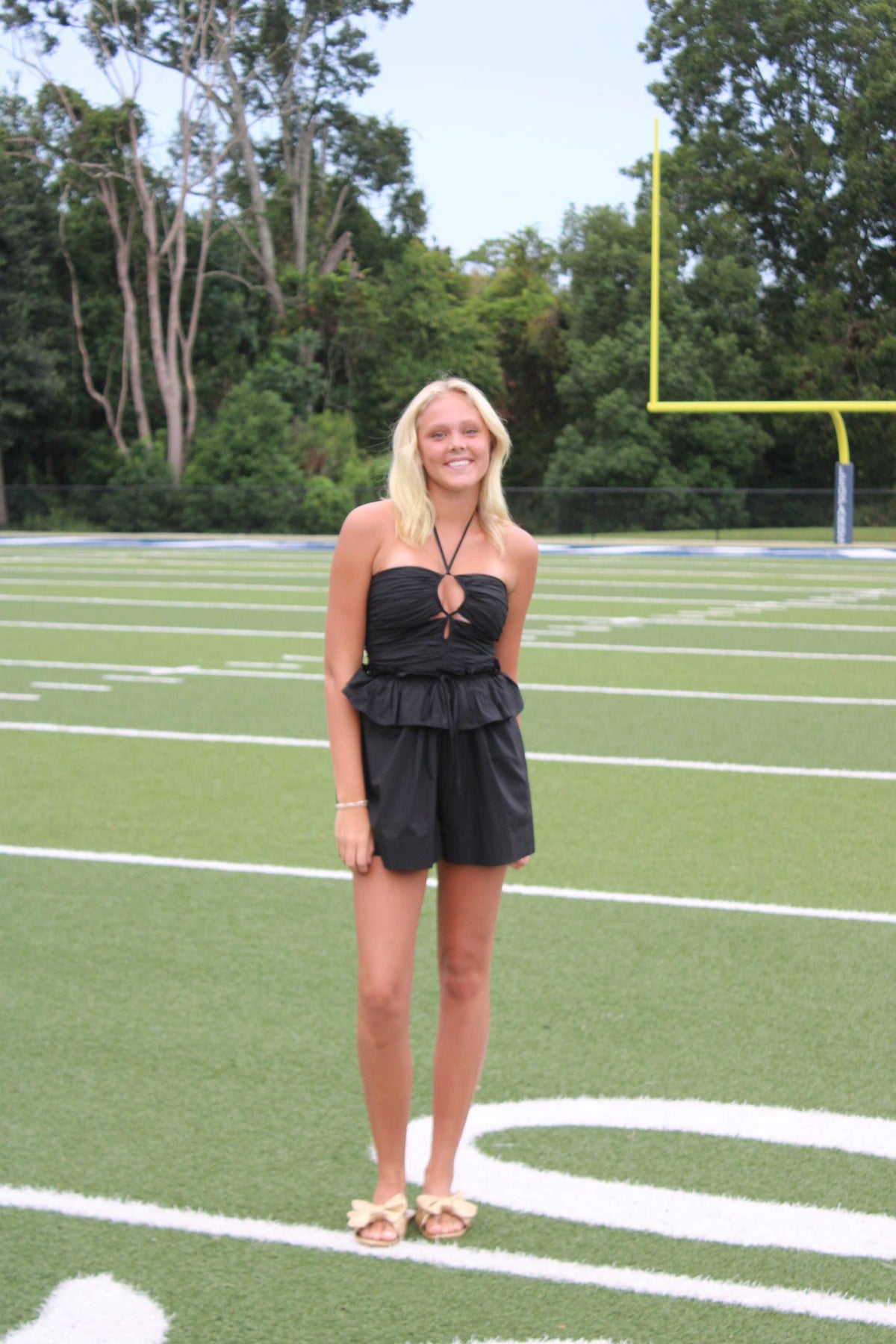 Black Halter Neck Romper