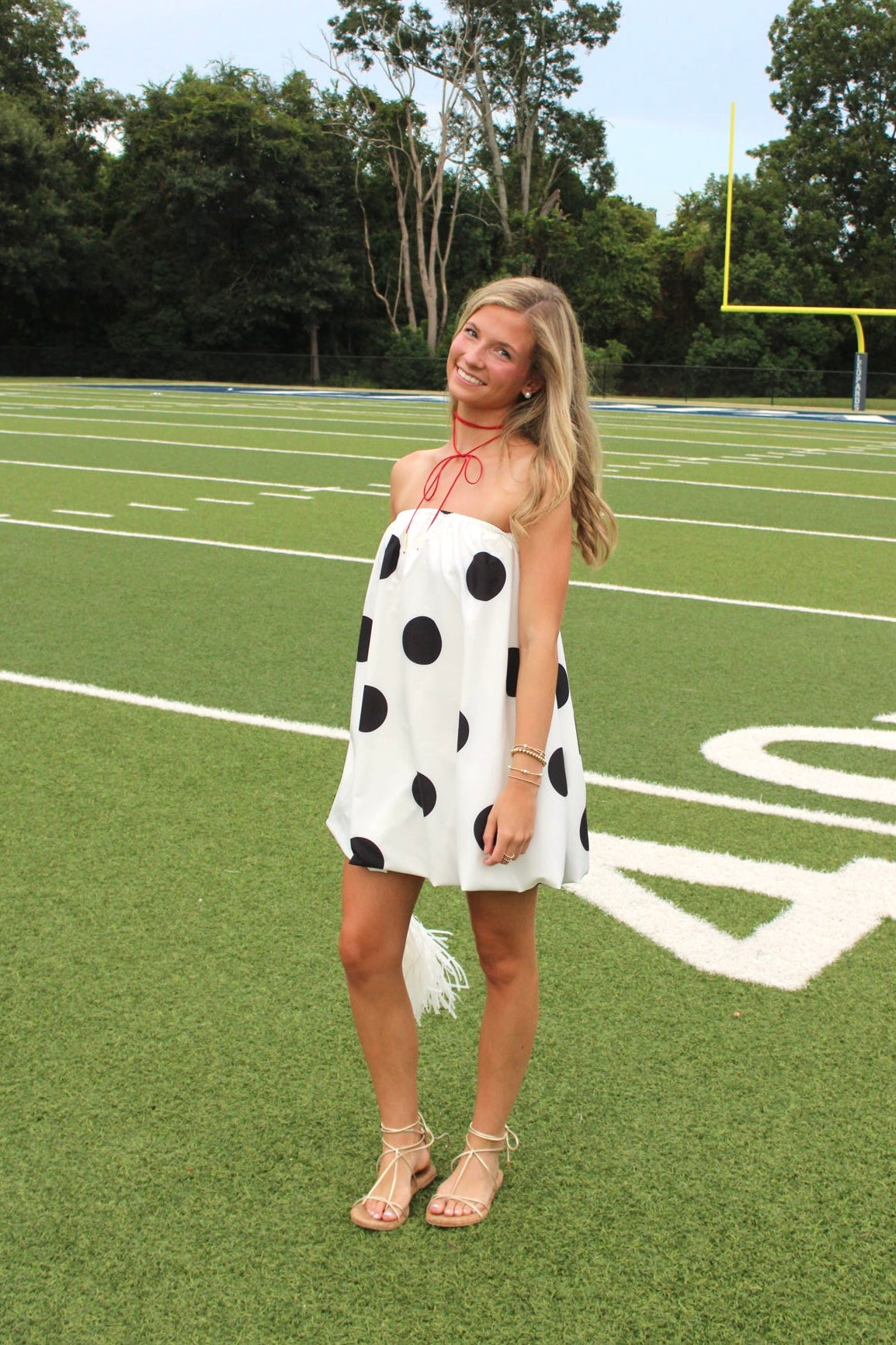 Polka Dot Bubble Dress