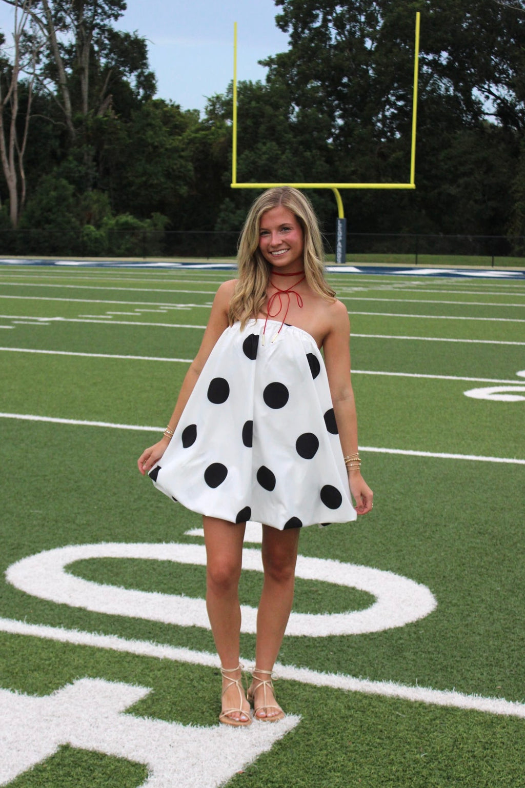 Polka Dot Bubble Dress