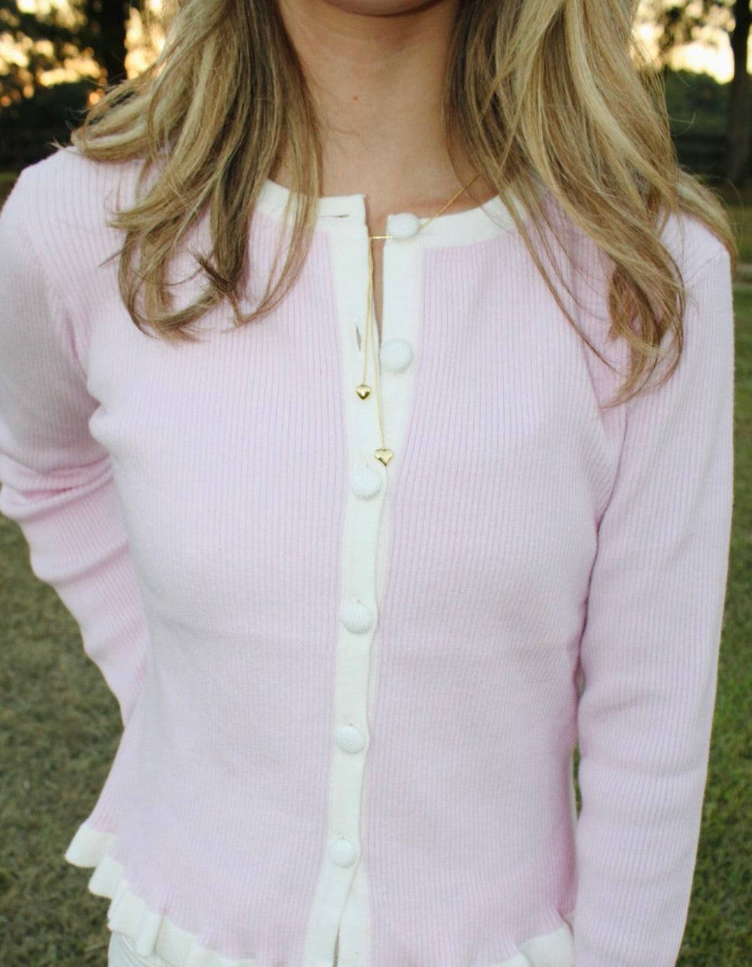 Dangle heart necklace