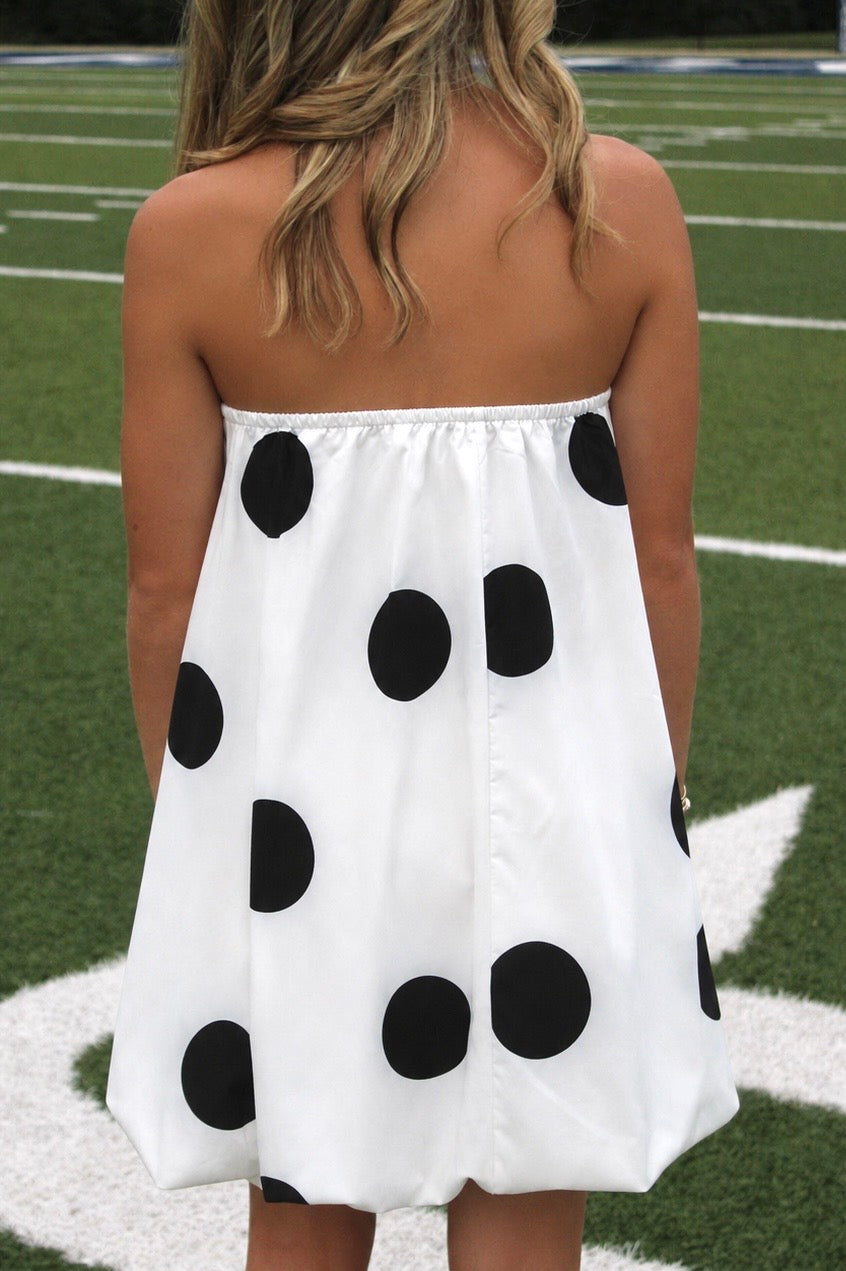 Polka Dot Bubble Dress