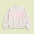 WWJD Mock Neck Sweatshirt (Pre-Order) est. shipping 11/6/26
