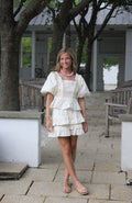 Cream Ruffle Set (Skirt)