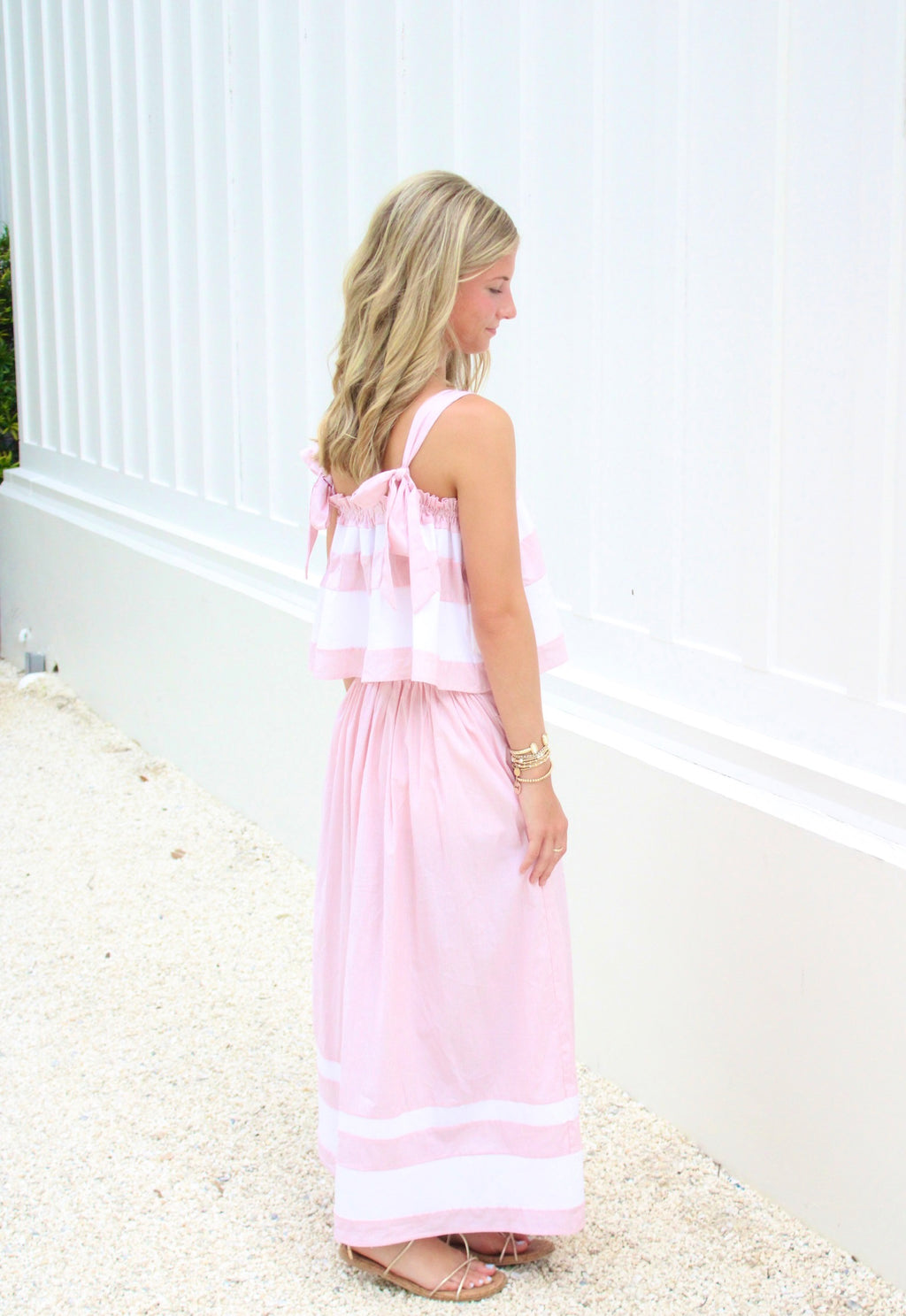 Pink Color Block Set