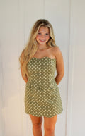 Polka Dot Denim Set (Top)